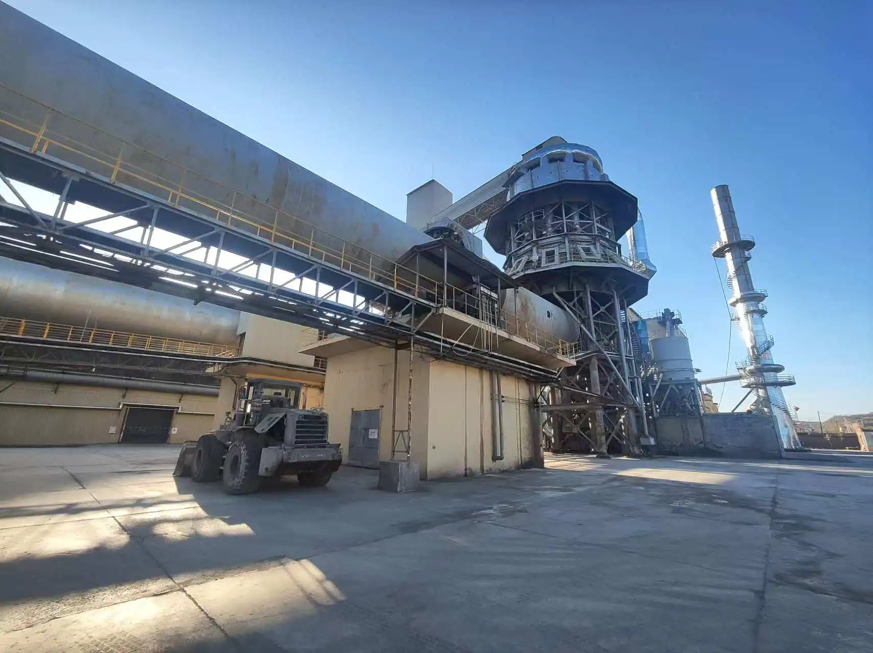 Lime rotary kiln production line