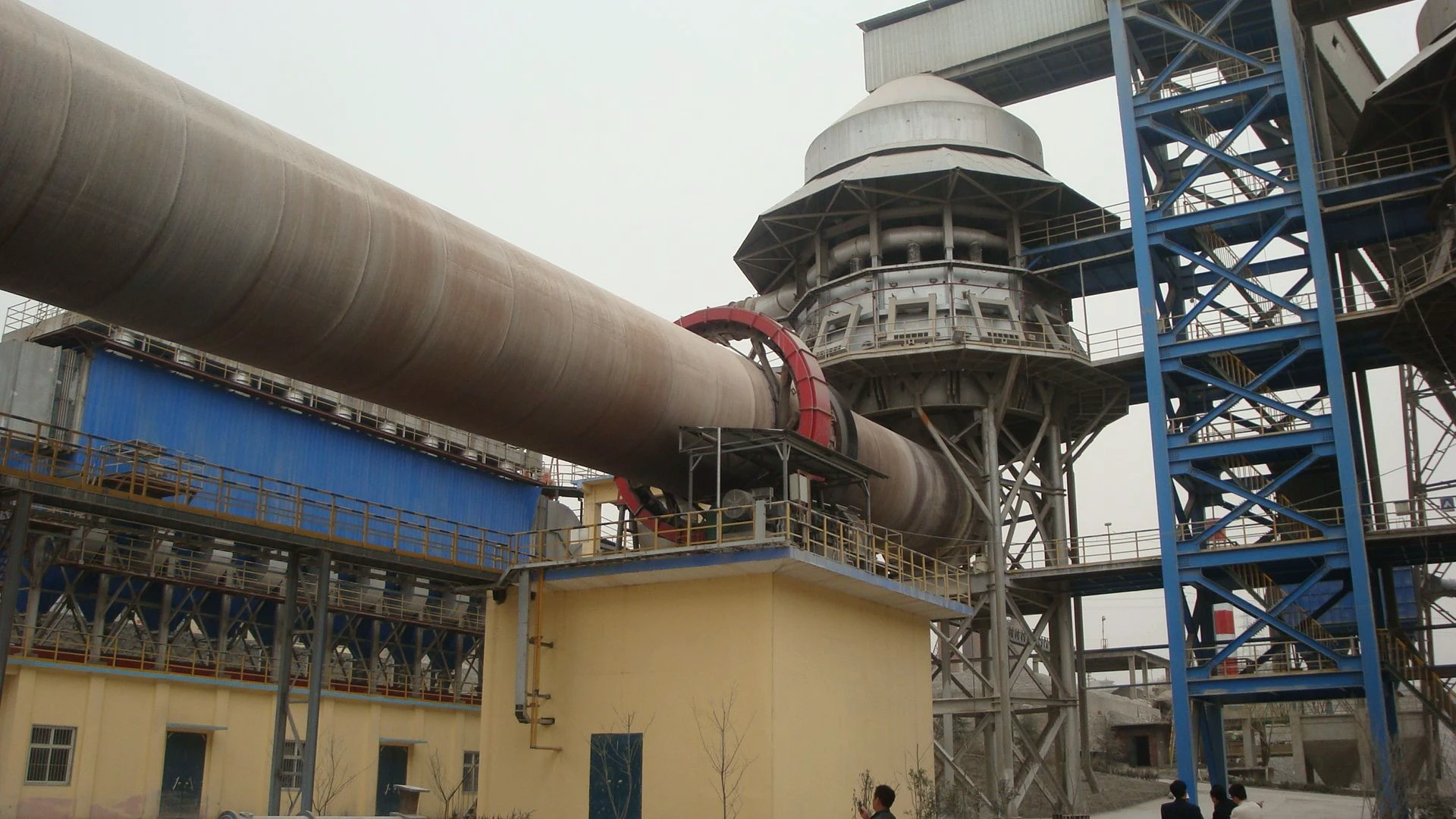 Magnesium oxide rotary kiln