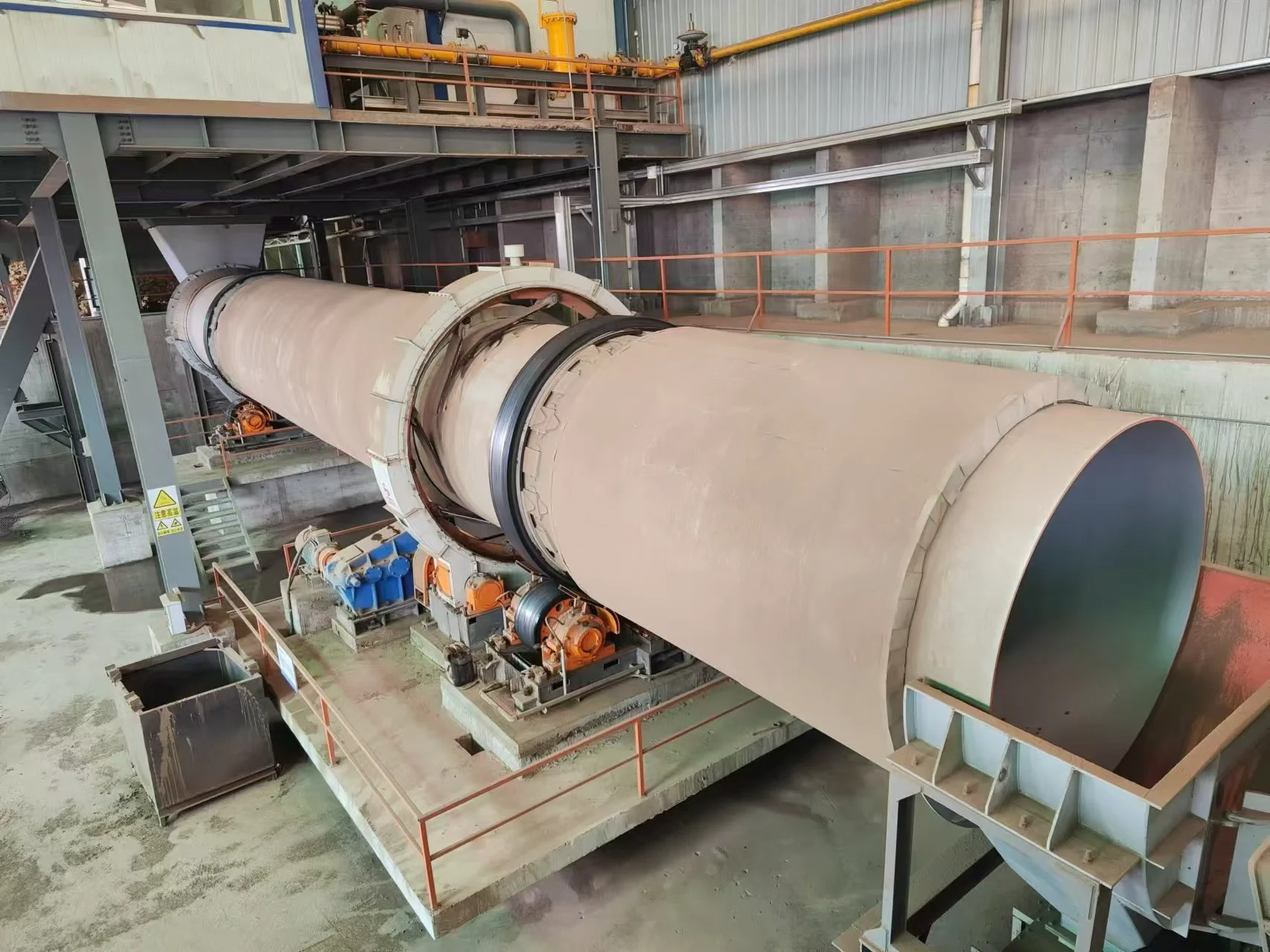 Ceramic rotary kiln